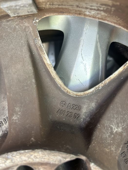 Титанки на Mers w220 оригинал