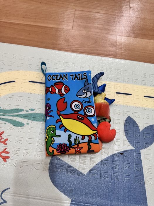 Корзина развивающие игрушки