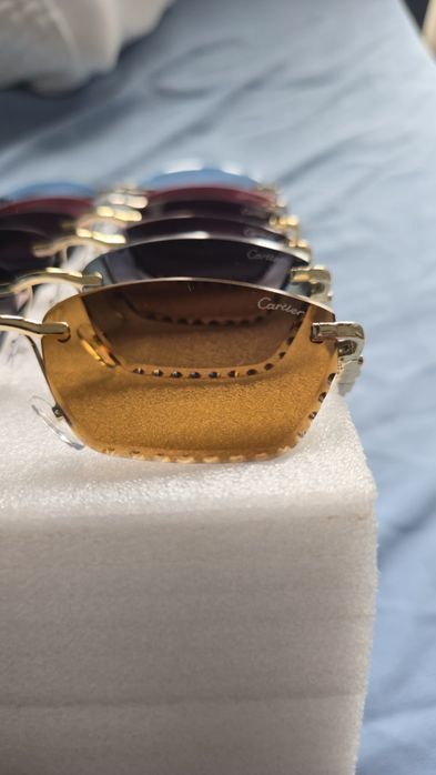Ochelari de soare Cartier model 4, diamond cut. Pret per bucata