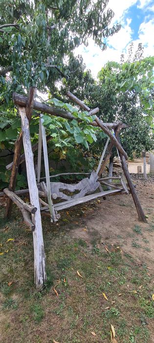 Balansoar rustic , leagan