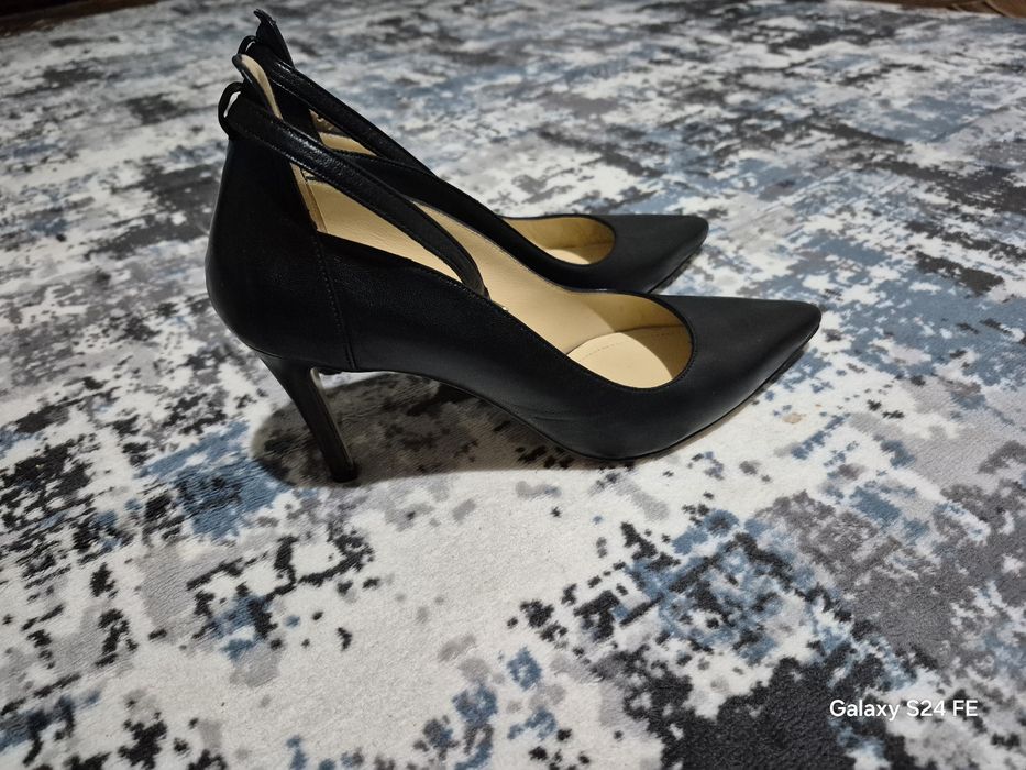 Туфли черные натуральная кожа