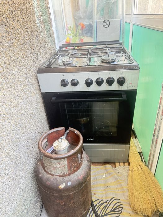 газ плита балонмен artel