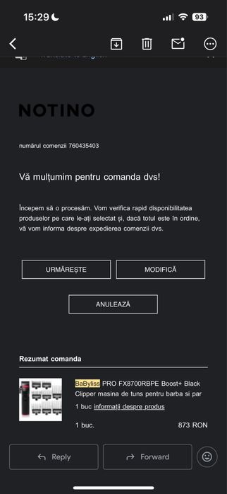 Masina de tuns Babyliss Pro Boost Plus+ FX8700 4Artists | Notino |