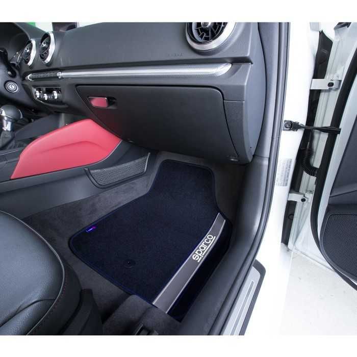 Стелки Automat, Мокет, Универсални, Черен със сив, 4бр