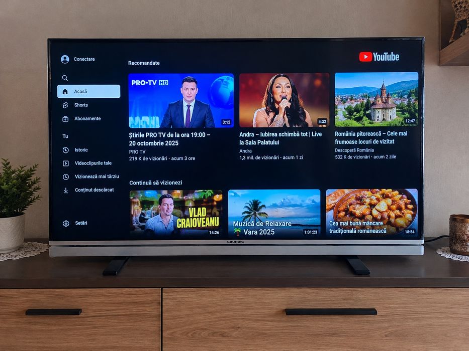 125 Cm SMART Grundig Nemțesc. Cu Soundbar. Am și Alte Mărimi Mărci, Disponibile. .