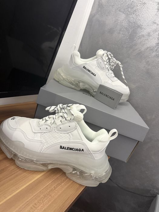 Balenciaga Triple S full white