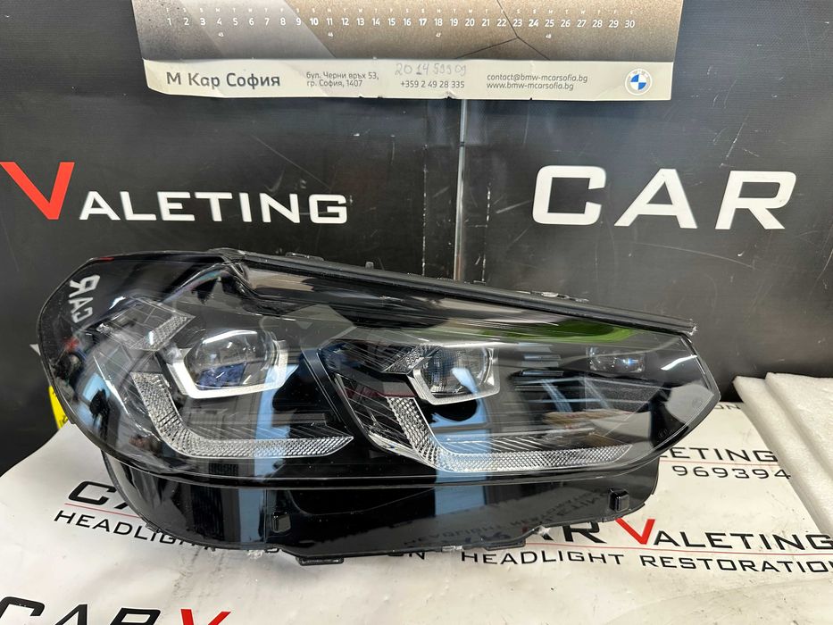 Фар фарове десен Bmw X3 G01 X4 G02 LCI far farove Бмв х3 Г01 Х4 Г02