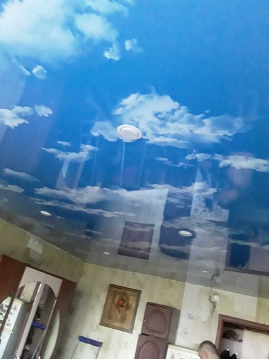 Натяжные потолки в рассрочку.