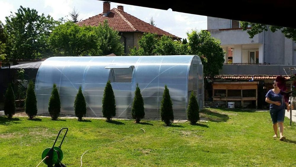 ПЛОВДИВ - Оранжерии българско производство с покритие от поликарбонат