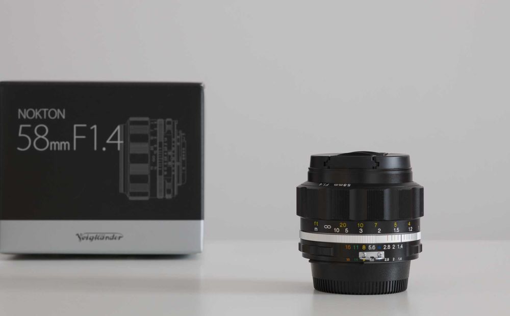 Obiectiv Voigtlander Nokton SLII-S 58mm F/1.4 - Nikon Ai-S montura F