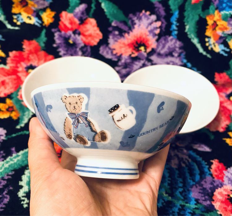 Детские пиалки с мишками