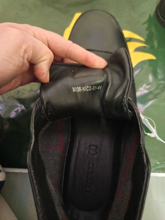 Ботинки мужские кожаные польские новые, 44 размер,