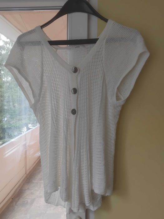 Marks & Spencer  - оригинална бяла жилетка