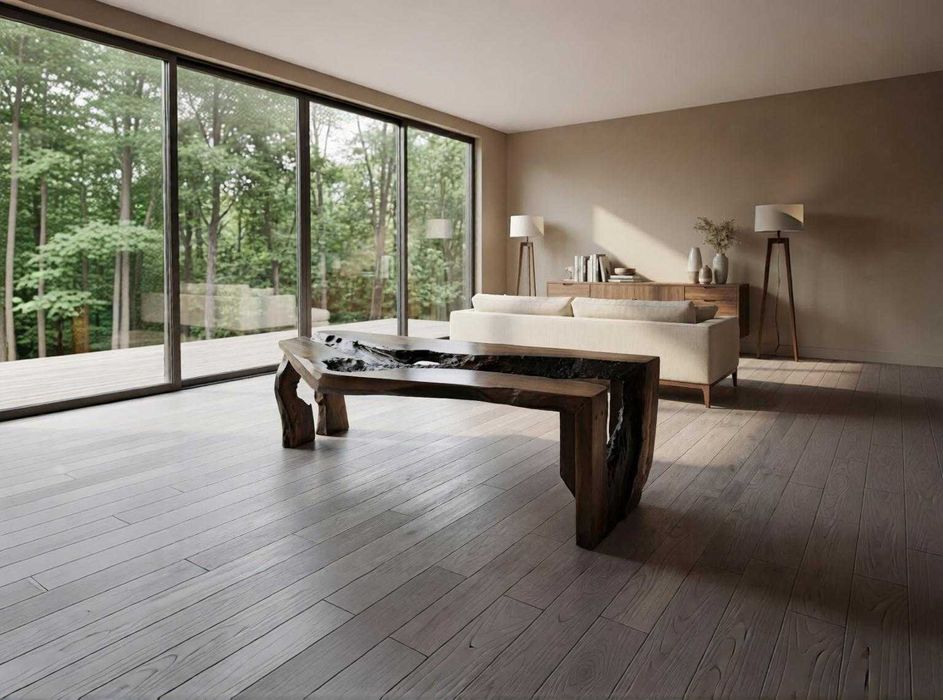 Masa de cafea spectaculoasa lemn masiv de Nuc sculptat manual - Lux