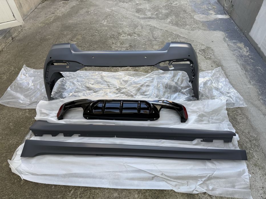 Задна М броня г30 с дигузьор