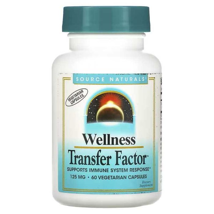 Source Naturals Wellness Transfer Factor 125 мг 60 вег капсул