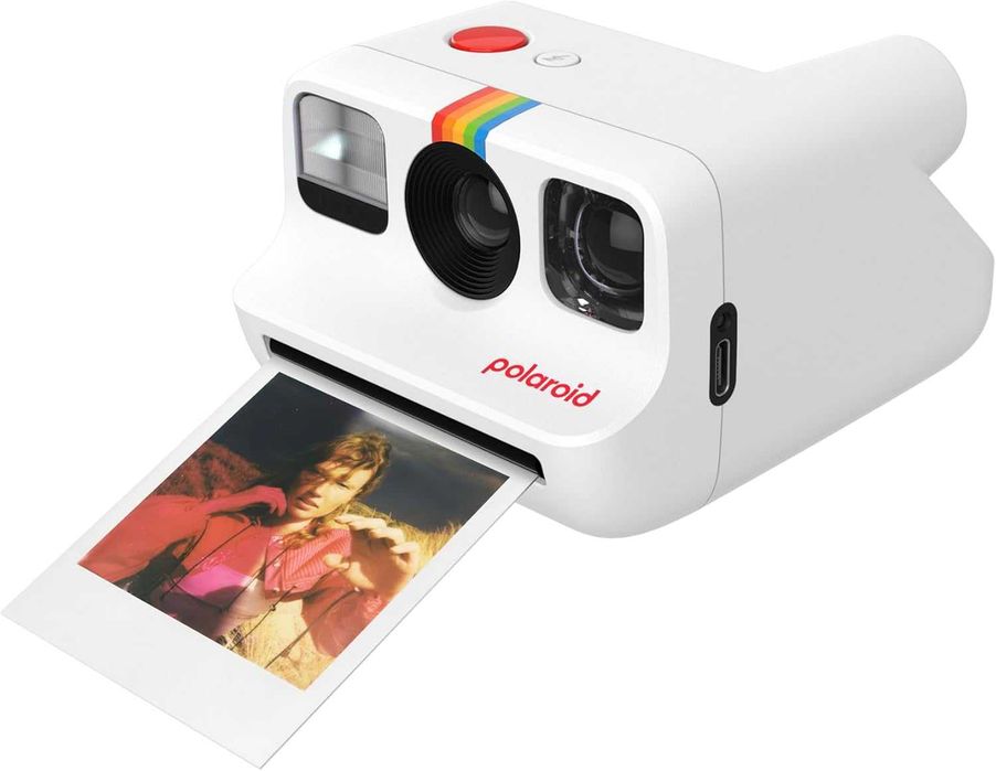 Polaroid Go Gen 2 White Моментален Фотоапарат | Нов | 24 Месеца Гаранция