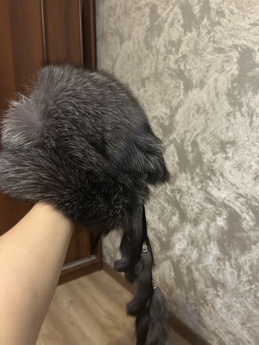 Шапка чернобурка