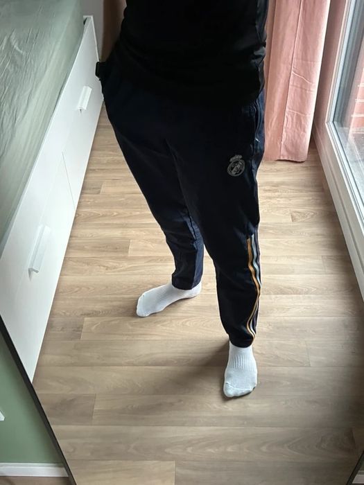 ADIDAS REAL MADRID 2026 Navy Blue tracksuit pants анцунг