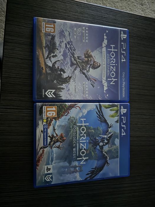 Horizon zero down + horizon forbidden west jocuri ps5 + ps4