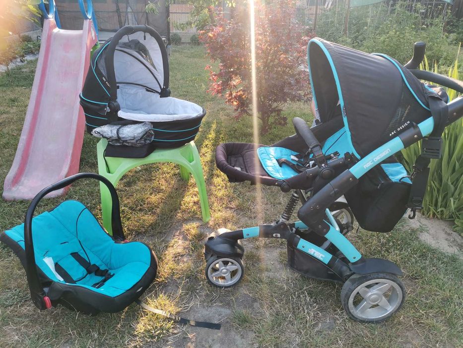 Carucior 3 in 1. Articolele sunt in stare buna