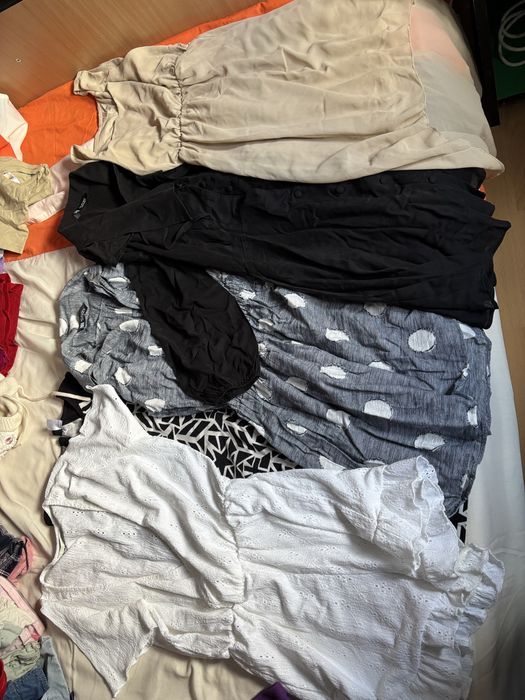 Lot haine dama Zara H&M Bershka XS-S rochii pantaloni