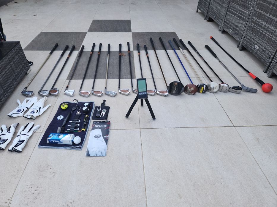 Set crose golf provesional complect cu masurator distanta