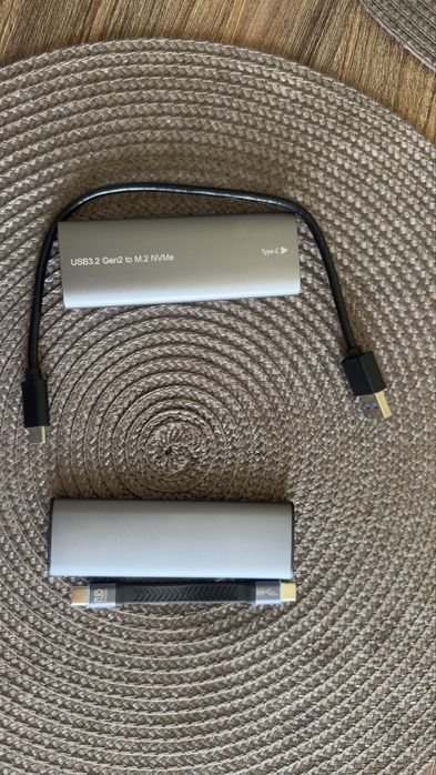 2 внешних SSD 1TB и 512GB USB 3.2 type c