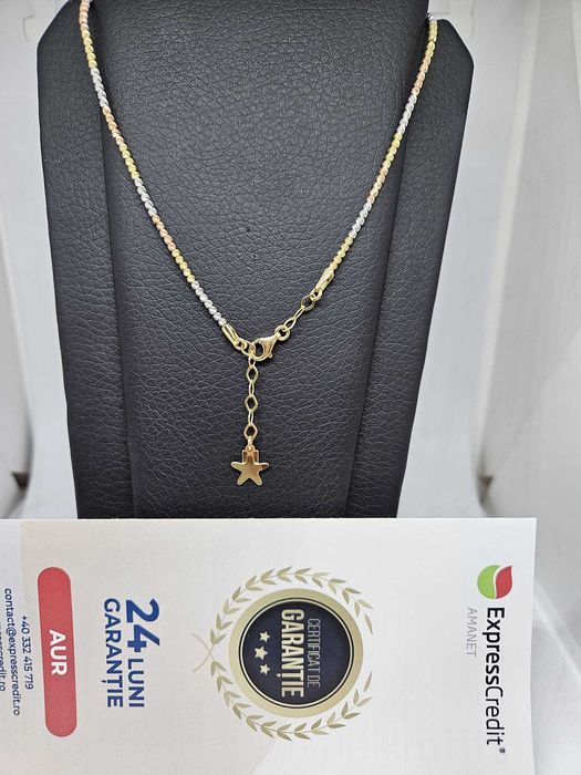 Lant aur 14k 7.15gr ( Ag1 Alexandru b52333.4 )*Garantie 2 ani