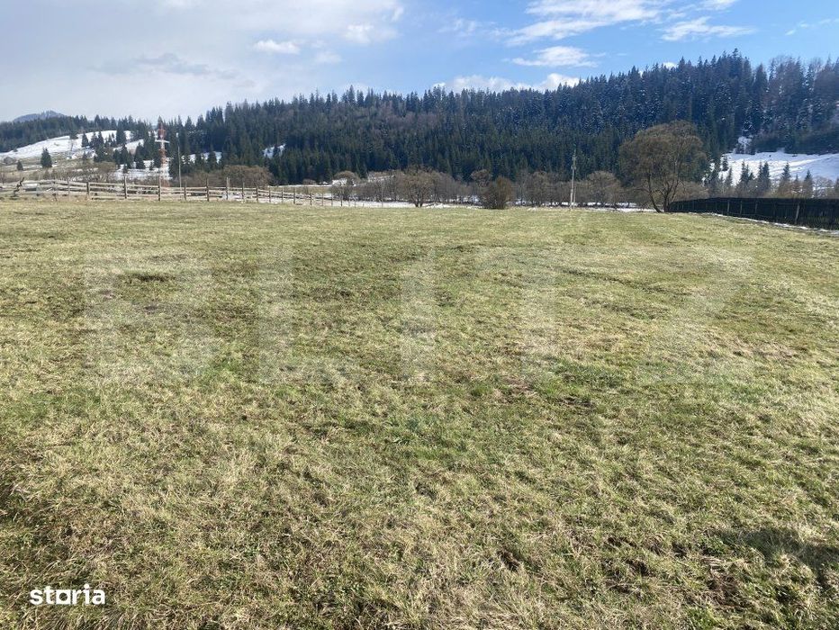 Teren intravilan de vanzare, 12.500 mp, zona Vatra Dornei, Podul Cosne