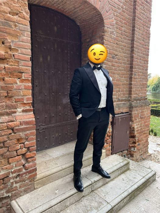 Costum de ginere Lael Fashion – mărimea 52, negru, 97% lână