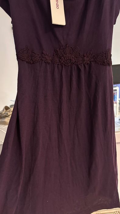 Rochie Kenzo M/L matase/bumbac/casmir noua!