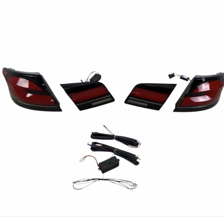 Диодни Led стопове за BMW F10 sedan (2010-2013) - G30 F90 M look - опушени