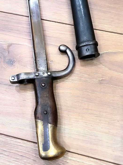 Френски щик нож байонет ГРА GRASS M1874 Waffenfabrik Steyr 1885