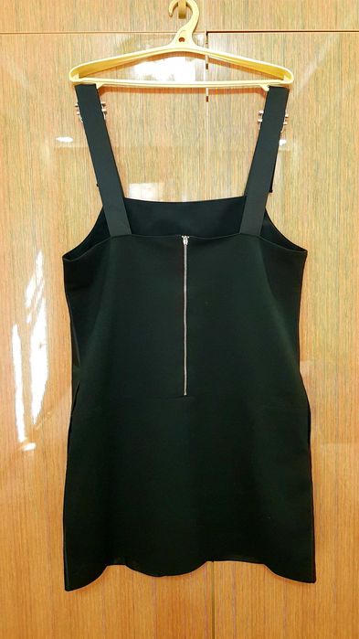 Сарафан, кожа, новый.