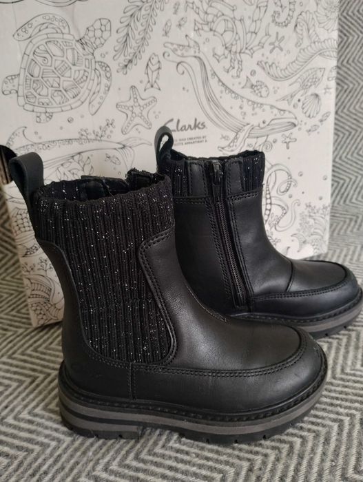 Clarks ботуши естествена кожа номер 24