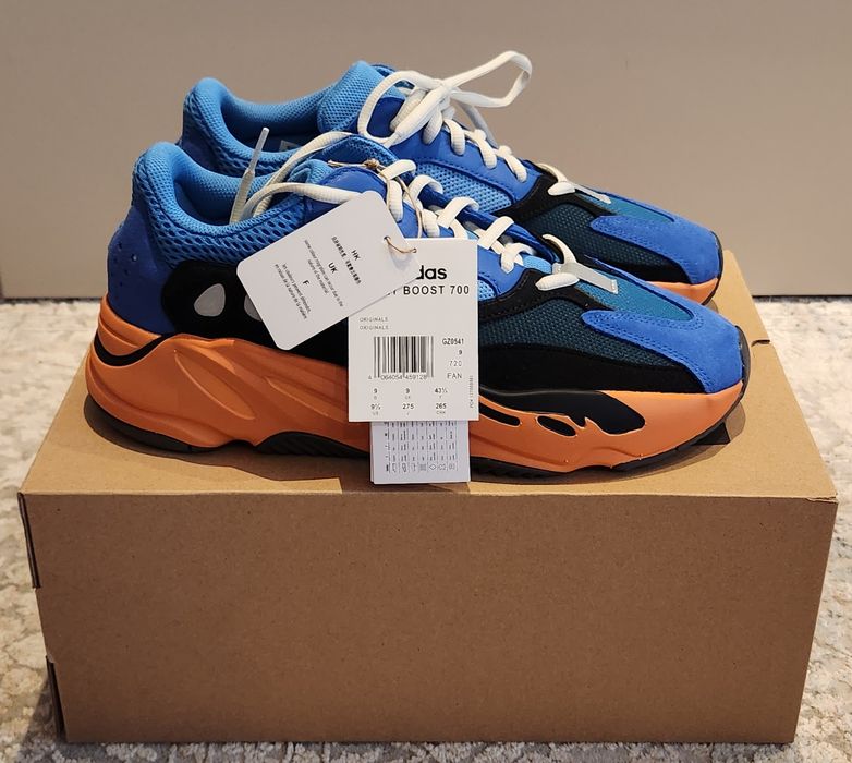 Adidas Yeezy Boost 700 Bright Blue -EU 43 1/3