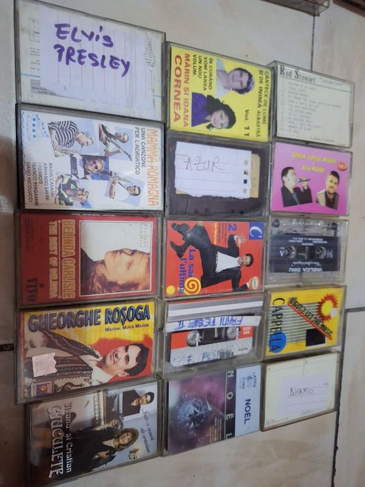Colecție casete diverse audio