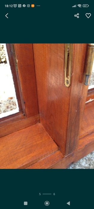 Масивна дървена дограма. Различни конфигурации и размери.