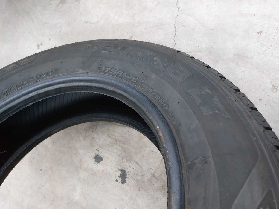 2бр.летни гуми HANKOOK 175/80/14C 99Q DOT 1217