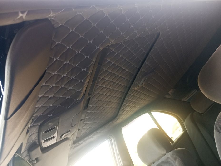 Авто потолок перетяжка