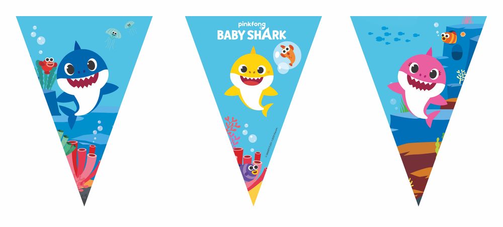 Парти Артикули Бейби Шарк, Парти Украса Бейби Шарк, Балони Бейби Шарк
