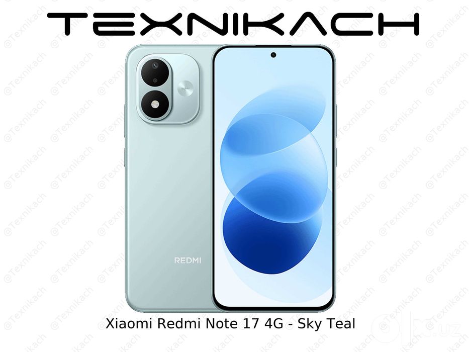 Xiaomi Redmi Note 17 4G • Yetkazib berish • Tekshirib to‘lash