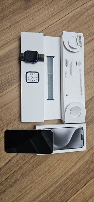 Iphone 15 pro max apple watch 7 45mm