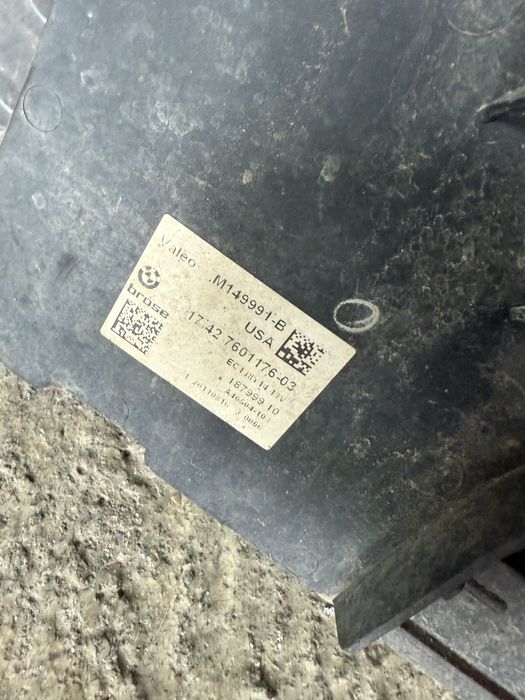 Перка bmw x3 f25 x4 f26 бмв х3 ф25 х4 ф26 климатична перка охлаждане