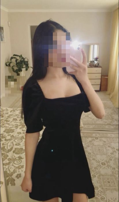 Черное красивое  платье