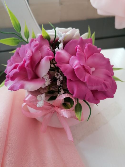 Ароматни цветя от сапун