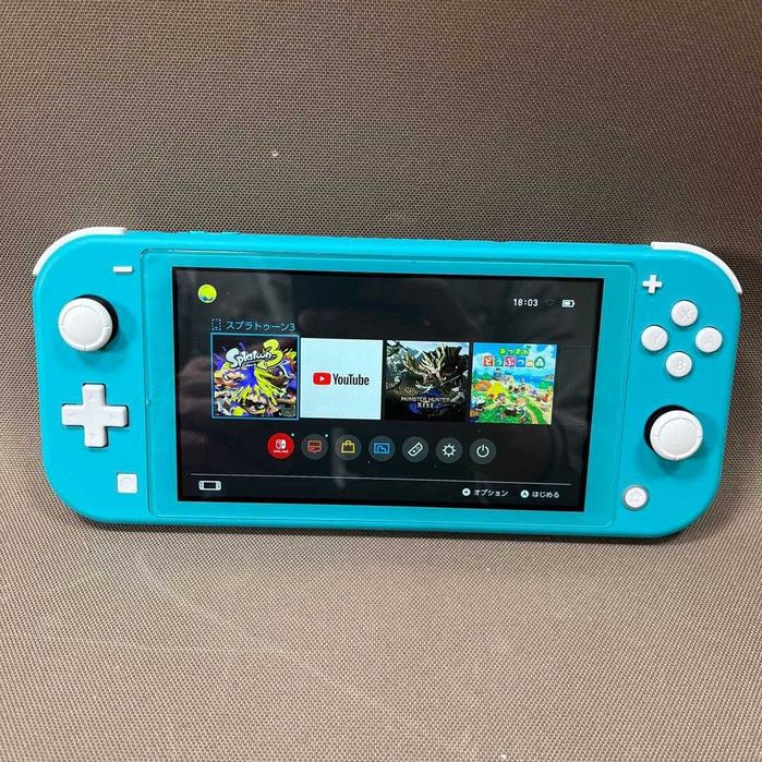 Nintendo Switch lite + игри Utube и Fortnite