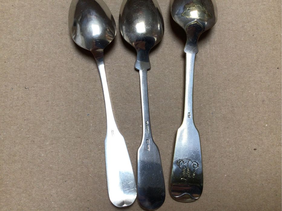 Посребрени лъжици