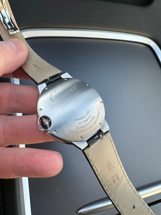 Швейцарские часы Cartier Ballon Bleu Automatic 42 mm Stainless Steel